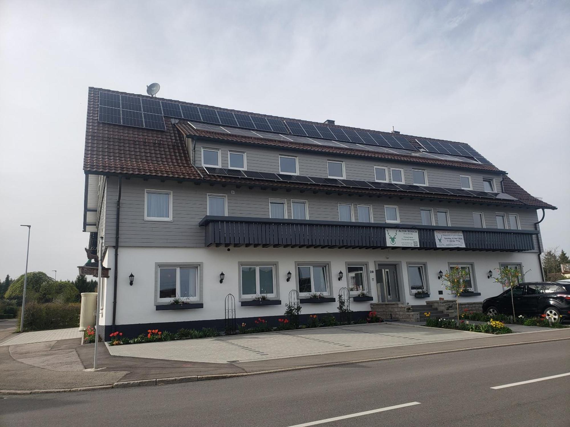 Alter Hirsch Hotel Pfalzgrafenweiler Buitenkant foto